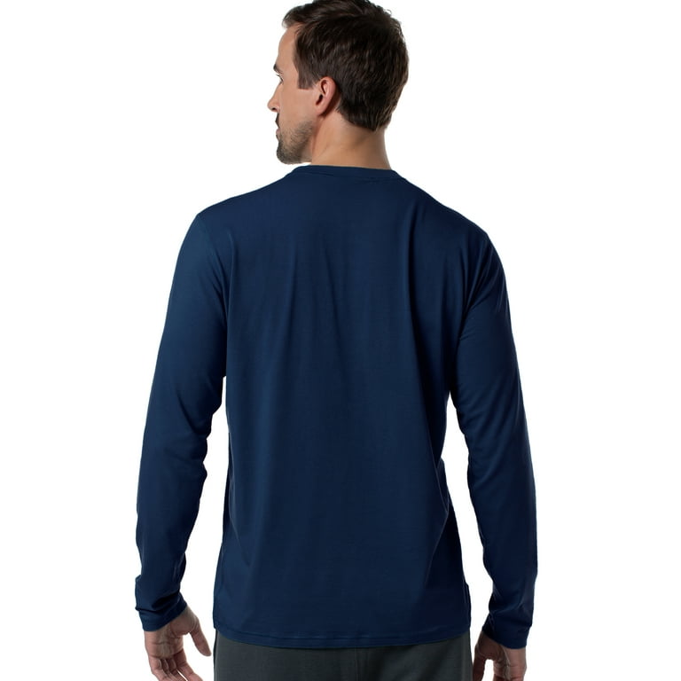 Cariloha Bamboo Activewear Long-Sleeve T-Shirt - 4-Way Stretch Comfort -  Odor And Allergy Resistant For Extended Wear - Provides Great Style And  Comfort - Ideal Mobility For Men - 2Xl - Navy - 1 Pc 