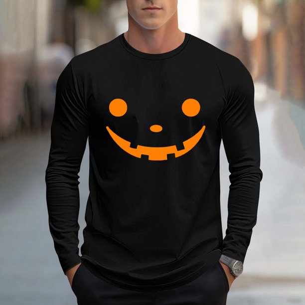 Blusas y camisas de manga larga y cuello redondo para hombre, moda informal, estampado, deportivas, de manga larga y cuello redondo, blusas, camisas, blusas para hombre, poliéster