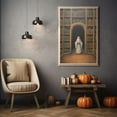 thumbnail image 5 of Ghost Reading Book In The Library, Reading Lover Gift, Vintage Poster, Art Poster Print, Dark Academia, Haunting Ghost, Halloween Decor - Usoppsniper, 5 of 7