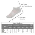 thumbnail image 3 of MANARC Women Cotton No Show Mesh Socks Low Cut Soft Comfortable Durable Breathable Double Layer Cushioned Anti Slip - Ribbed Instep For A Grip. 5 Pack White, Blue, Light & Dark Grey, Black -X-Large, 3 of 6
