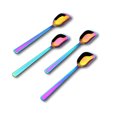 thumbnail image 1 of Cuchara de yogur, cuchara de helado/helado de acero inoxidable, cuchara de fruta, cuchara de postre, 6,1 pulgadas, juego de 4 brillar Electrónica, 1 of 5