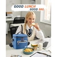 thumbnail image 6 of Soft-Sided Cooler Bag, 7/16/30 Can Insulated Lunch Box, Waterproof, Leak-Proof, Portable Lunch Bag for Work, Beach, Drink, Travel, Camping, Picnic, 6 of 14