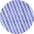 thumbnail image 1 of Ahgly Company Machine Washable Indoor Round Solid Blue Modern Area Rugs, 7' Round, 1 of 4
