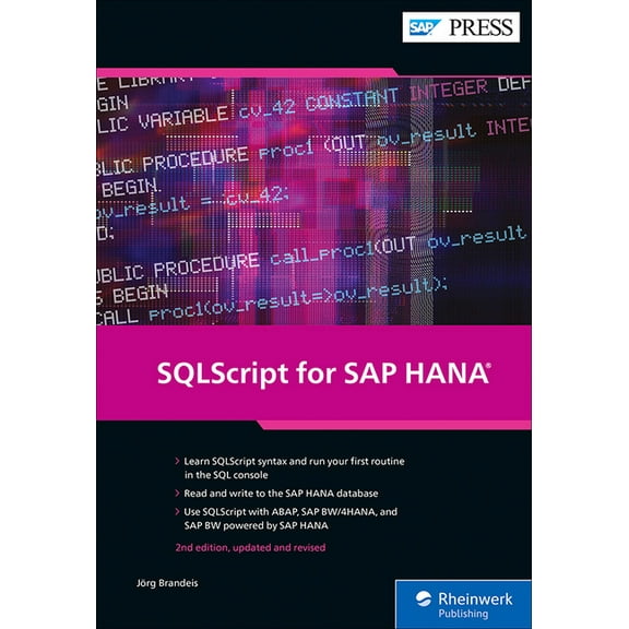 Sqlscript for SAP Hana, (Hardcover)
