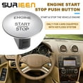 thumbnail image 2 of 2215450714 Engine Push Start Button, Engine Start Stop Keyless Push Button, Compatible with Mercedes Benz GLC300 CLS63 E400 ML350 GLK350 SLC Series, 2 of 5