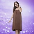 thumbnail image 1 of Camisolas cortas de moda para mujer, cuello redondo, manga corta, color liso, vestido informal para mujer, 1 of 2