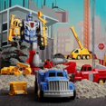 thumbnail image 2 of Robot Toys, Easy Assembly Merge Into Construction Vehicle Figures, Sturdy Connectors For Indoor Activity, 3-8 Years Old (Transforming Toys, Dino, 2 of 5