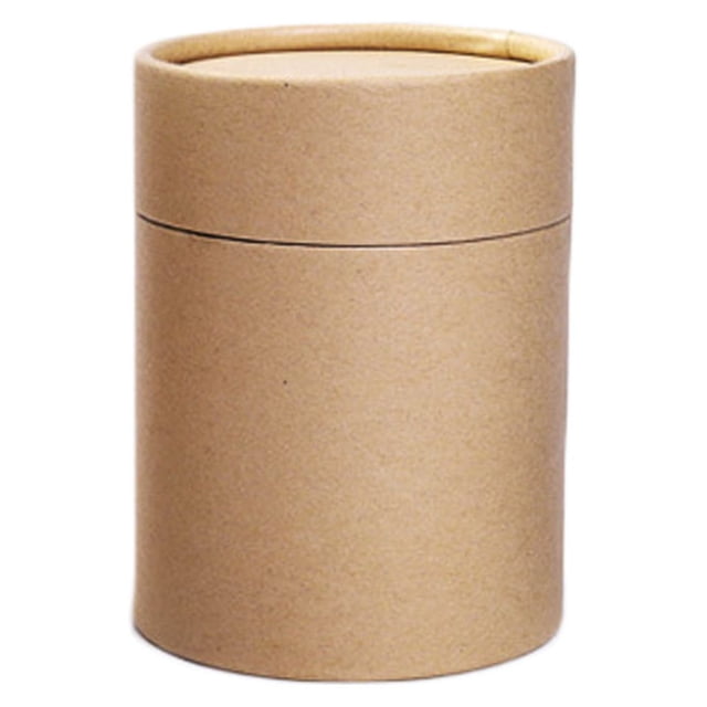 Recipiente de Almacenamiento Advancent Tarro de Té Papel Kraft 8.3x16cm