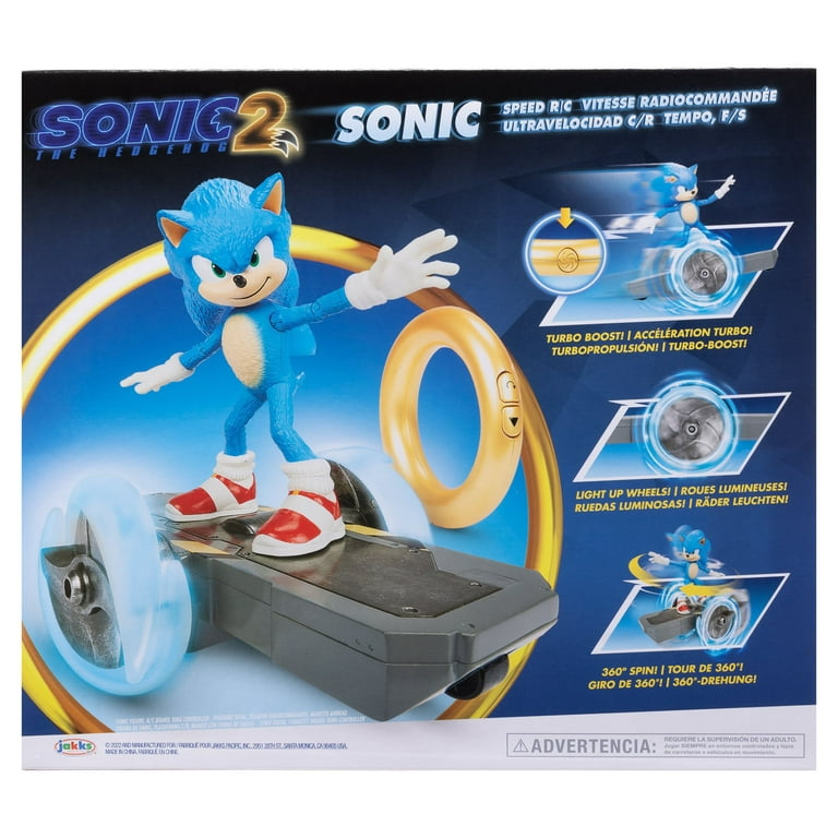 Sonic the Hedgehog 2 - Sonic Speed Remote Control R/C Inspired by the Sonic  2 Movie 