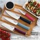 thumbnail image 4 of Juego de cuchillos KitchenAid de 4 piezas para chef con tapas de hoja de acero japonés, 4 of 6
