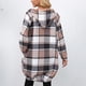 thumbnail image 3 of Pntutb Mujer Estampado De Cuadros Solapa Solapa Cremallera Con Capucha Doble Bolsillo Blazer Manga Larga Con Capucha Casual Abrigo/Chaqueta Pntutb Pntutb-7209, 3 of 7