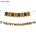 thumbnail image 2 of Decoraciones de fiesta de Halloween, pancarta de cumpleaños aterradora para decoraciones de fiesta de niños de Halloween, 2 piezas, 2 of 5