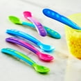 thumbnail image 3 of Parent's Choice Plastic First Stage Infant Feeding Spoons, BPA-free, Multi-color, 6 Pack, 3 of 7