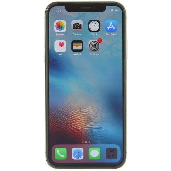 Open Box Restored Premium Apple iPhone X - Fully Unlocked - 256 GB Space Gray