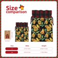 thumbnail image 3 of Honeii Sunflowers And Bird Print Small Burlap Bags,Christmas Drawstring Treat Bags Gift Bags Reusable Candy Goodie Wrapping Bags for Holiday Party Favors Supplies -Black, 3 of 8