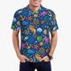 thumbnail image 1 of Balery Sea Fish Camisa Polo de Hombre con Estampado, de Manga Corta y Tejido Medio, Camisa Tipo Golf Polo-Medium, 1 of 6