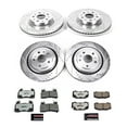 thumbnail image 3 of PowerStop Front and Rear Z26 Street Warrior Carbon-Fiber Ceramic Brake Pad and Drilled and Slotted Rotor Kit Fits: CHEVROLET Select Models K7226-26, 3 of 9