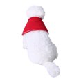 thumbnail image 2 of GAXIRE Capa para perro, disfraz navideño para mascota, capa polar roja para mascota, disfraz de Halloween para gato, ropa para mascota, talla S (roja), 2 of 6