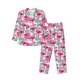 thumbnail image 1 of Fotbe Flamingo Pijama de Hombre con Estampado de Manga Larga, Conjunto de 2 Piezas, Ropa de Dormir Suave y Cómoda con Bolsillos-X-Large, 1 of 7