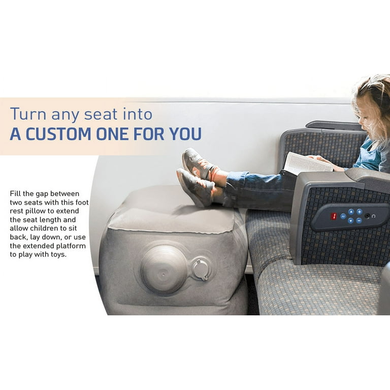 Aestoria Inflatable Foot Rest Air Travel - Inflatable Travel