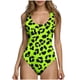 thumbnail image 3 of TaTaai Non-Wired Support Floral Bikini, Women's Backless High Cut Swimsuit with Removable Padded Bra, Perfect for Summer and Vacation Wear Gift, 3 of 6