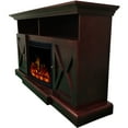 Cambridge 62in. Summit Farmhouse Style Electric Fireplace Mantel with