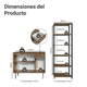 thumbnail image 3 of Kit Gabinete y Despensa de Cocina Madesa Color Marrón, 3 of 10