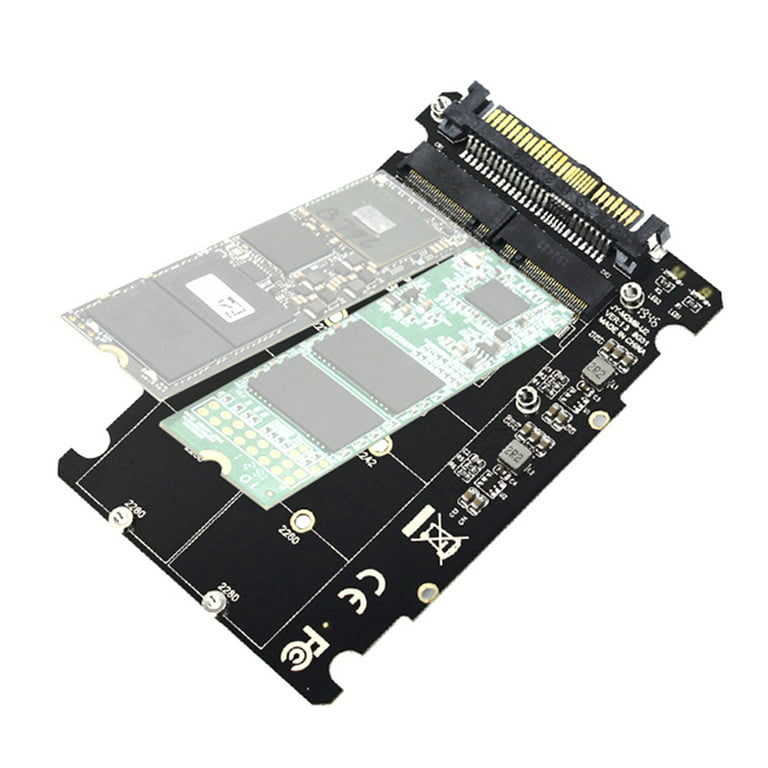 M.2 NVME SSD Key M Key B SSD to U.2 SFF-8639 Adapter Card