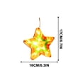 thumbnail image 3 of Christmas Window Lights - Battery-Powered Hanging Decor for Doors, Trees & Indoor/Outdoor Holiday Displays, 3 of 5