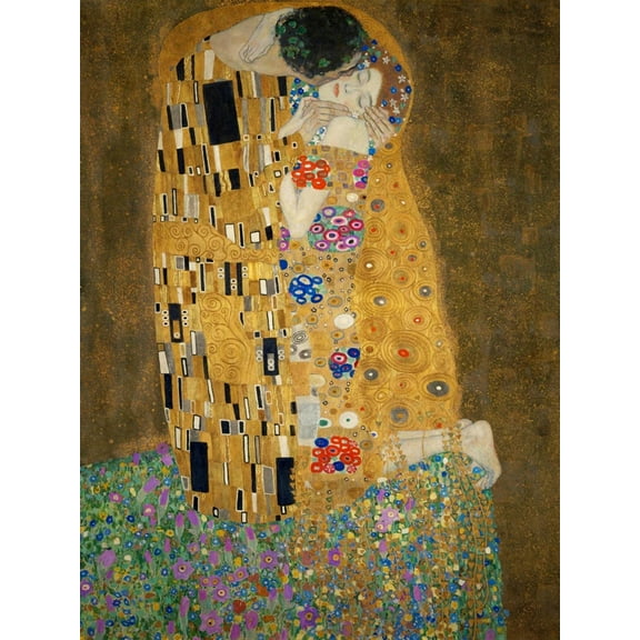 Art.com The Kiss, c.1907 Art Print by Gustav Klimt, 12" x 16"