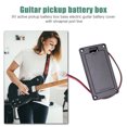thumbnail image 4 of 9V Battery Holder Case Box Cover for Guitar Active Pickup Connector Parts, 4 of 8