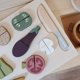 thumbnail image 4 of Juegos de juguetes de comida de madera Montessori, juego de corte de frutas y verduras, juego de cocina, comida, juguetes educativos para juego de imitación para niños y niñas, regalos esquí esquí Gafas de esquí, 4 of 4