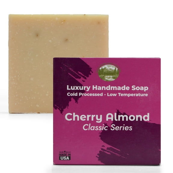 Cherry Almond - Premium Classic Single Soap Bar 5oz - Falls River Soap