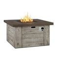 thumbnail image 6 of Real Flame Forest Ridge Gas Fire Table Weathered Gray by, 6 of 7