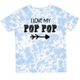 thumbnail image 3 of Inktastic I Love My Pop Pop with Arrow Boys or Girls Toddler T-Shirt, 3 of 5