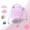 thumbnail image 2 of KFeng Baby Swing for Newborns - Electric Motorized Infant Swing, Bluetooth Music,Remote , Blue, 2 of 2