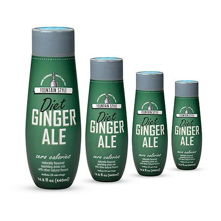 SodaStream Diet Ginger Ale  (4 Pack) SodaStream Diet Ginger