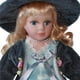 thumbnail image 3 of Figura de acción de muñeca de porcelana suave de 30 cm con accesorios para cabello rizado Verde, 3 of 4