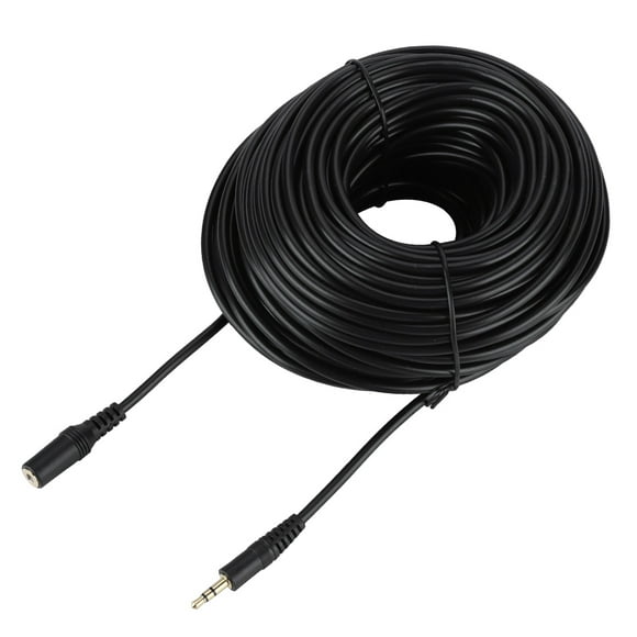 Qiilu Câble d'Extension Audio Mâle à Femelle 3,5 Mm Jack aux Cable pour Casque de Smartphone Stéréo, Câble d'Extension Audio, Câble Audio