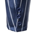 thumbnail image 4 of kamemir Men Suits Regular Fit Mens Slim Fit Solid and Heathered Suit Separate Jackets(Blue,5XL), 4 of 6