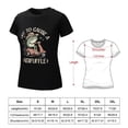 thumbnail image 2 of Off to Cause A Kerfuffle Women’s Cotton Short Sleeve T-Shirt HD Graphic Print Casual Crew Neck Tee 2XL, 2 of 7