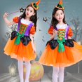thumbnail image 5 of Disfraz de bruja para niñas, disfraz de araña para niños, disfraz de Halloween, 5 of 5