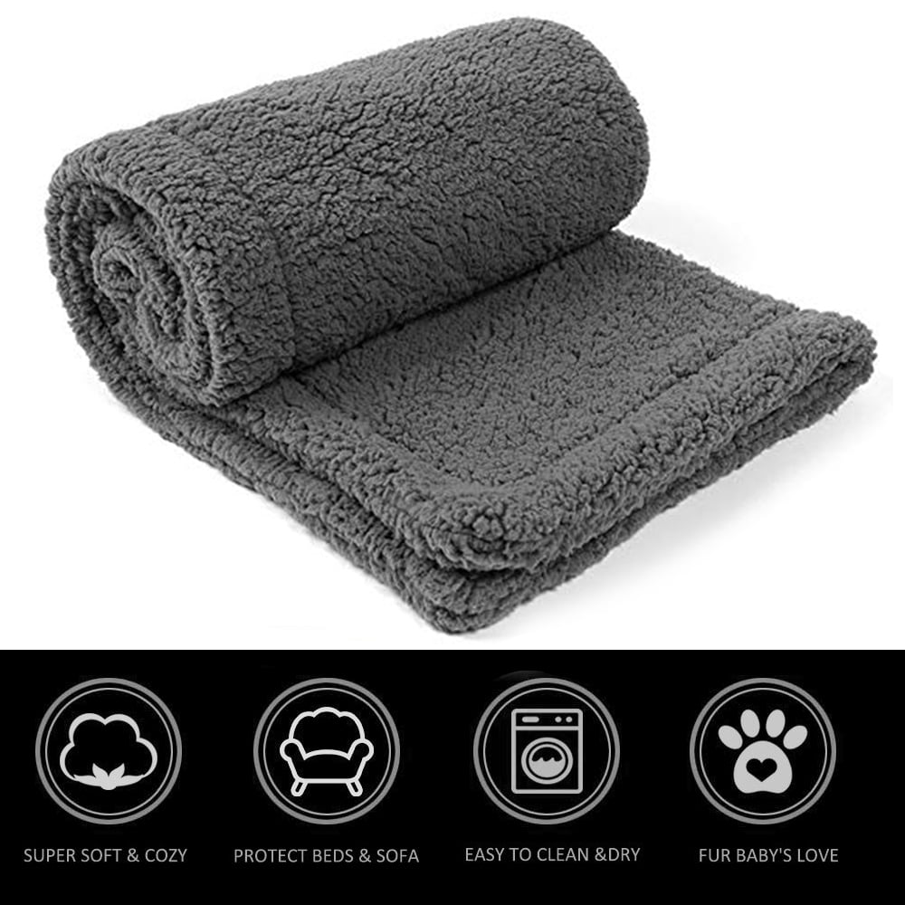 Premium Fluffy Dog Blanket Fleece Mat Soft Warm Pet Supplies for Small