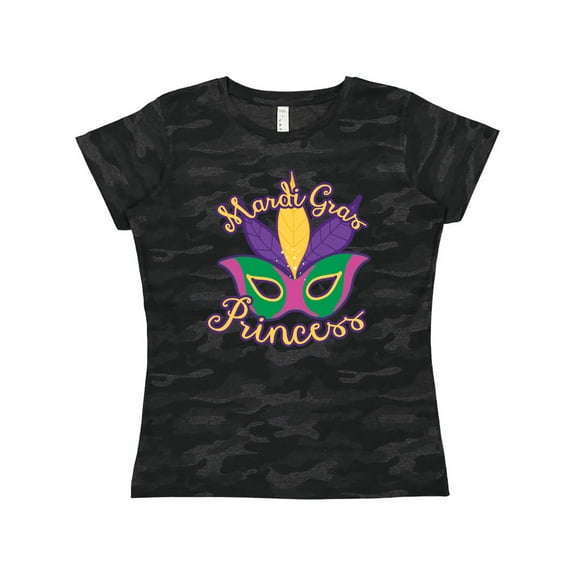 Inktastic Mardi Gras Princess Women's T-Shirt