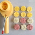 thumbnail image 6 of Rvaymup Delicate Baking Hand Press Mooncakes Molds 25g Adjustable for Ice Skin Pastries, 6 of 9
