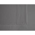thumbnail image 5 of Cannon Heritage Solid Sheet Set Grey Polyester 4-Piece Twin XL Sheet Set, solid color themed, Adult and Teen, 5 of 5