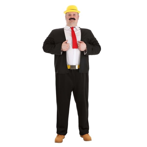 Men's Plus Size Wimpy Popeye Costume