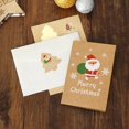 thumbnail image 3 of Juego de sobres plegables para tarjetas de Navidad, tarjetas de felicitación creativas con sobres, decoración de fiesta de Navidad, regalo, 6 estilos, 3 of 4