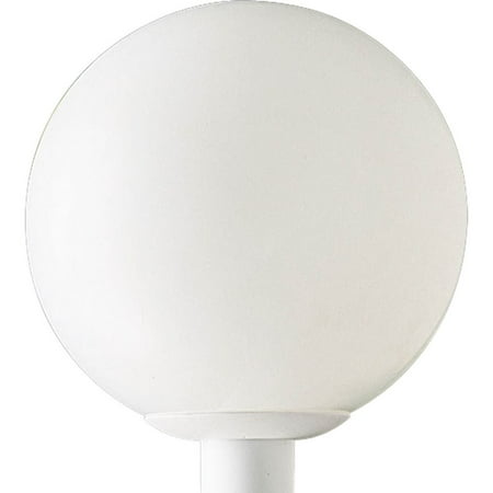 - Acrylic Globe One-Light Post Lantern