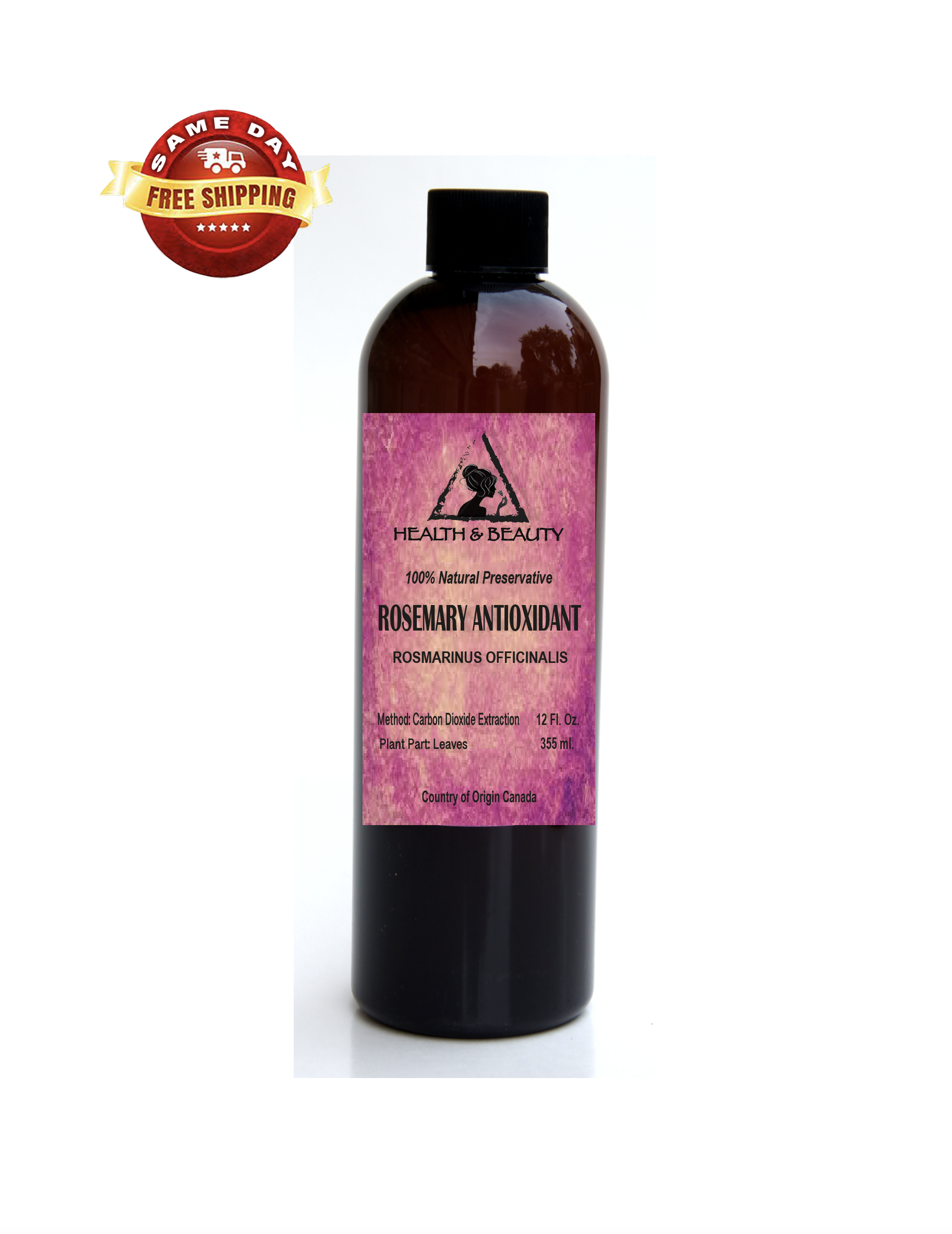 Rosemary antioxidant organic co2 extract natural preservative 12 oz
